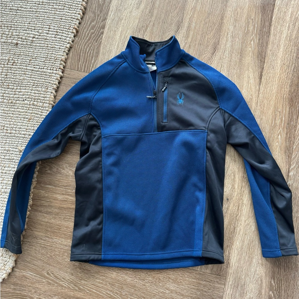 Spyder Men's Half Zip Sweater Gait Knit Pullover Jacket